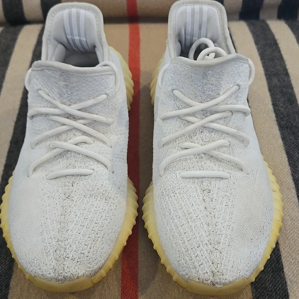 Adidas Yeezy BOOS 350 VS Low Cream White Sz  8 US - Picture 5 of 8